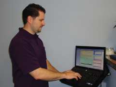 Gary Hagner, D.C. showing chiropractic data